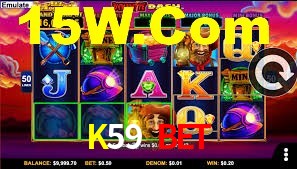 K59 Bet: Jogos de Caça-Níqueis-Altas Recompensas, Roleta-Velocidade, Blackjack-Desafios Máximos